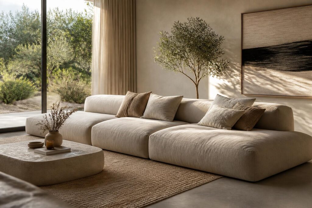 Couch tief und bequem – warum Low-Sofas aus Schaumstoff so beliebt sind